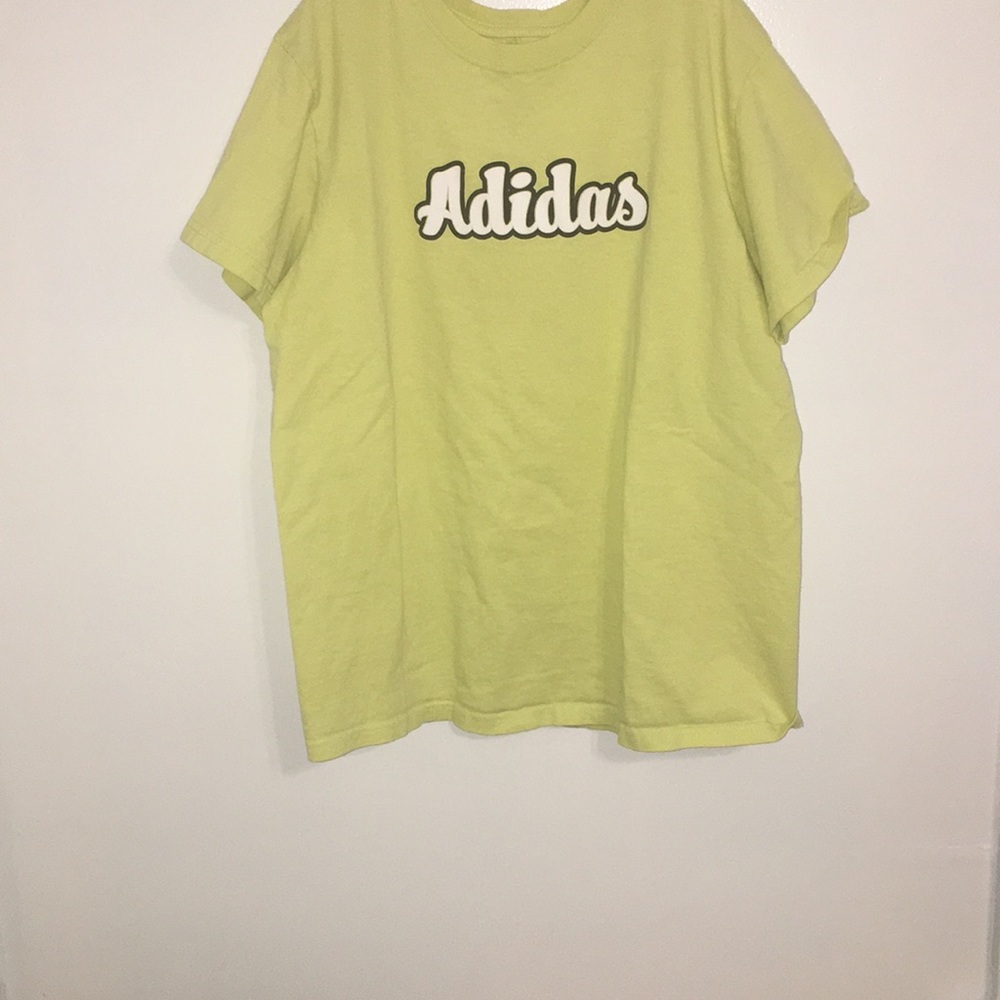 Yellow Adidas T-shirt